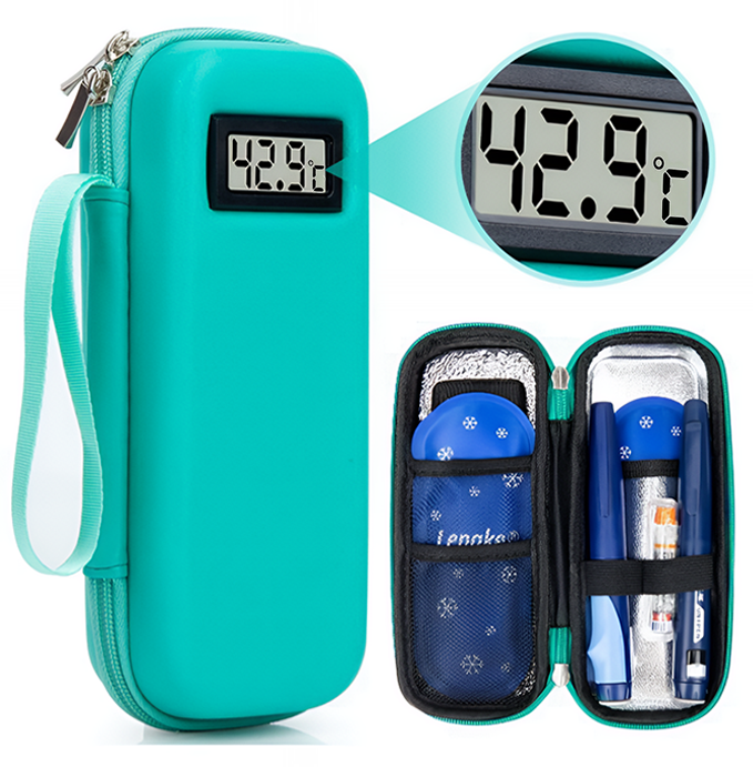 🔥Last Day of Promotion - 49% OFF🔥Insulin Cooler Travel Case with Temperature Display