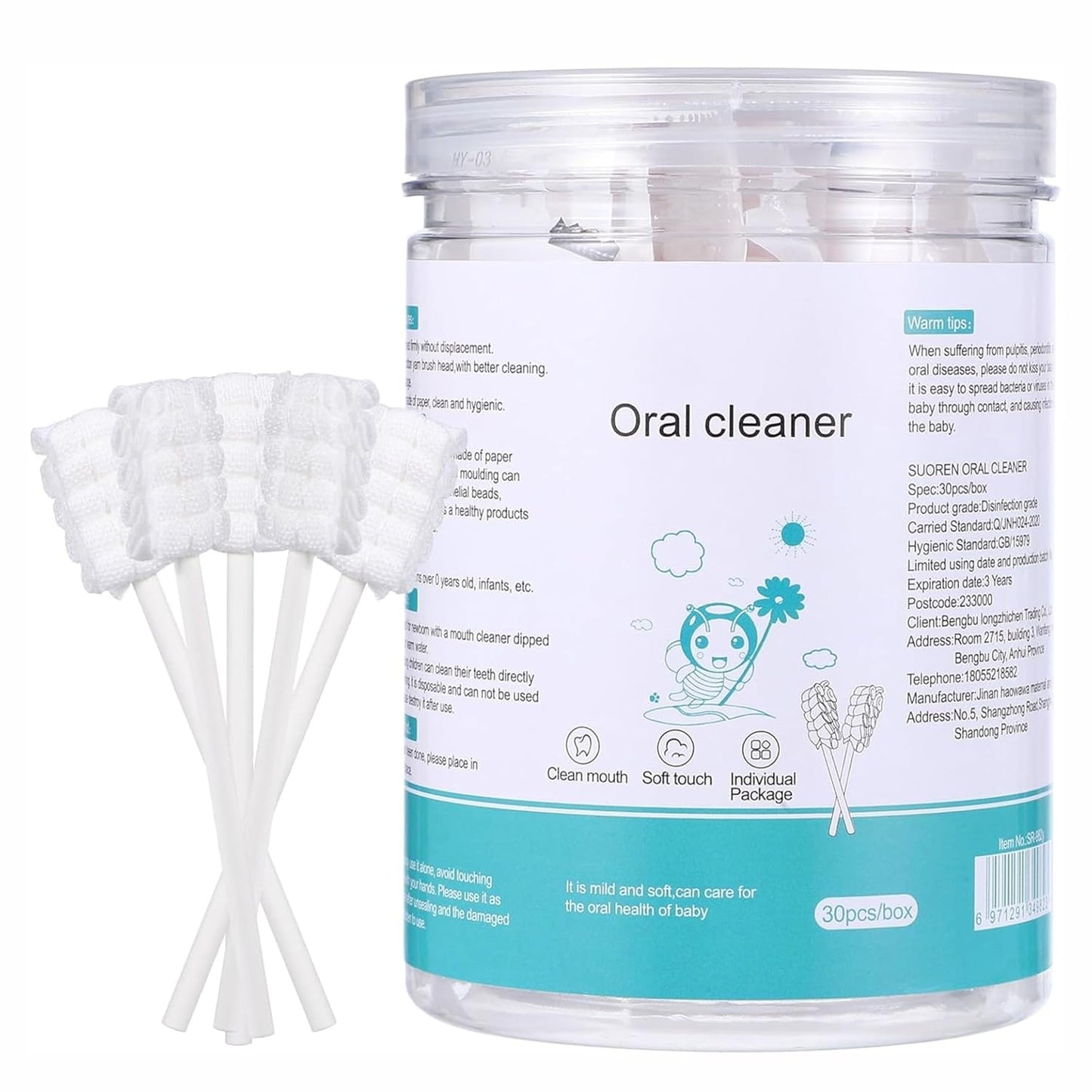 👦🍼Gentle & Effective Baby Tongue Cleaner Newborn Toothbrush