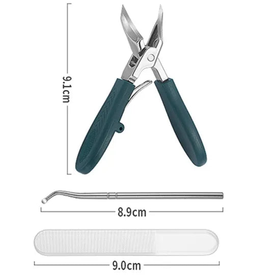 Eagle Beak Angled Nail Clippers 3-Piece Set