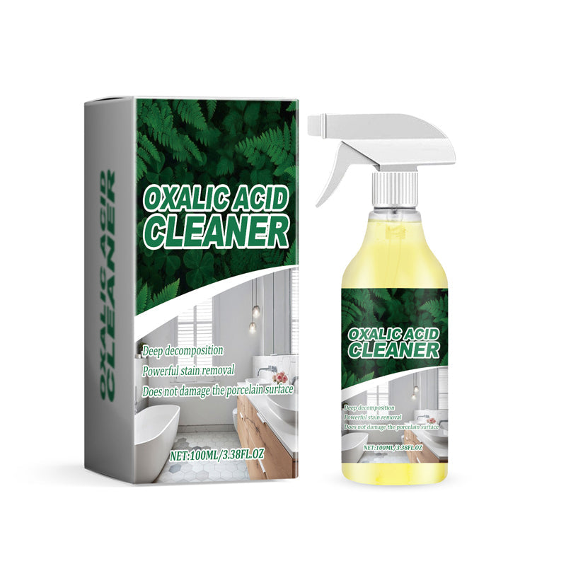 🥳Limescale 50% OFF🚽✨🥳💞50K+ SOLD!💥🔬 Molecular-Level Cleaning Tech! Oxalic Acid Bathroom Cleaner Dissolves Rust