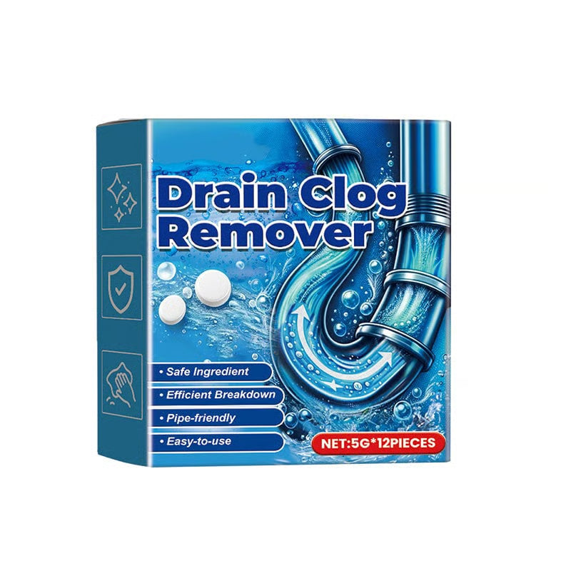 🏆 40K+ SOLD! ✨ Fish-Shaped Quick-Dissolving Drain Clog Remover | Fast & Easy Fix 💧 | 50% OFF Today Only
