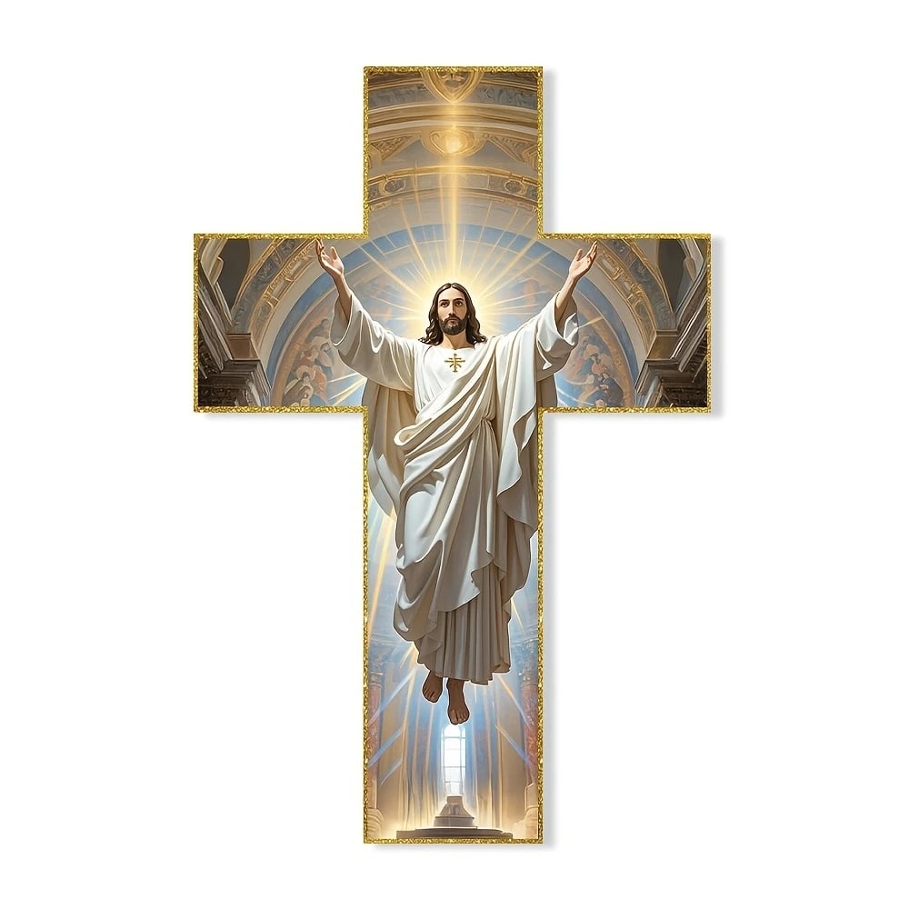 🔥Last Day Promotion 49% OFF🔥 - Vintage Wooden Jesus Christ Wall Cross✝️