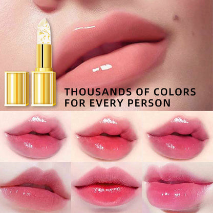 ✨Transferproof Color-Changing Lipstick💄CrystalClear Color Alchemy 💋 Auto-Tints on Contact!
