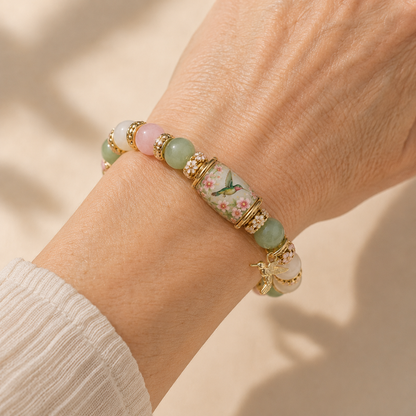 🐦 Love, Peace & Spring Blessings 💖 | 2026 Limited Edition Handmade Bracelet