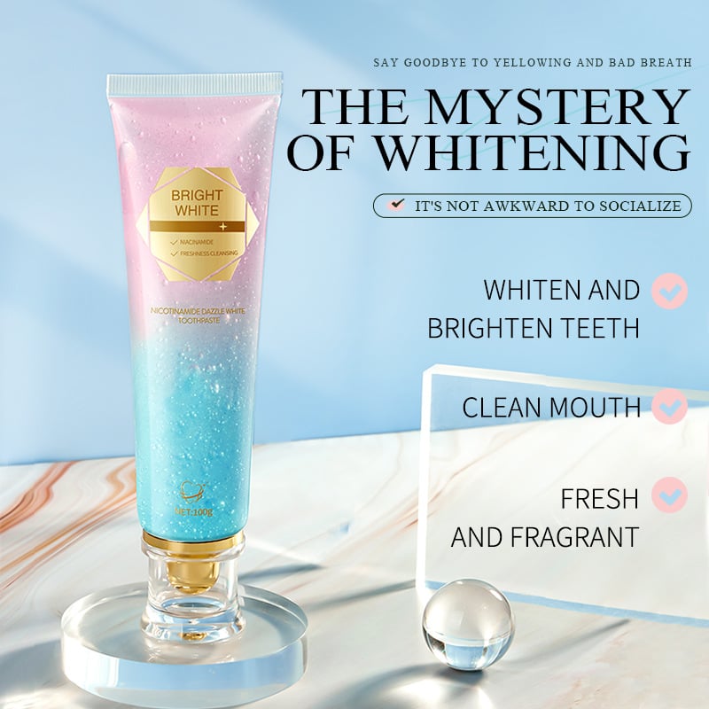 🦷 Niacinamide Whitening Toothpaste - For Healthier, Whiter Teeth!