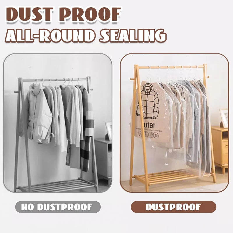 ⏳🔥Hanging Vacuum Storage Bags -Reclaim your closet!