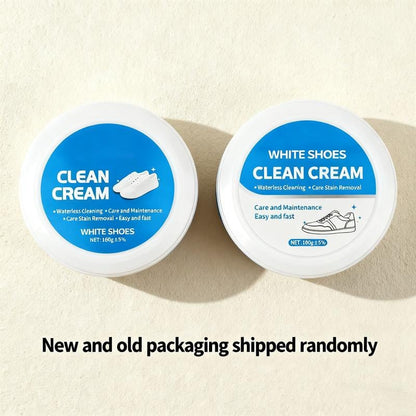 🧼✨ No-Wash Shoe & Leather Cleaner Cream Instantly Erase Stains! 🧽🔥