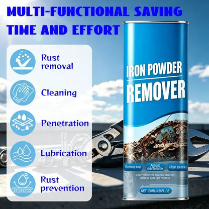 🔥 Last Day! Limited Time – Automotive Rust Remover Spray 100ML ⚡🚗 – Fast-Acting Iron & Rust Cleaner for Wheels, Rims & Metal Surfaces ✨