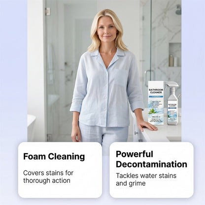 🧽Last Day 70% OFF🧴Gravity-Defying Bathroom Cleaner-Give away alloy brushes🎁