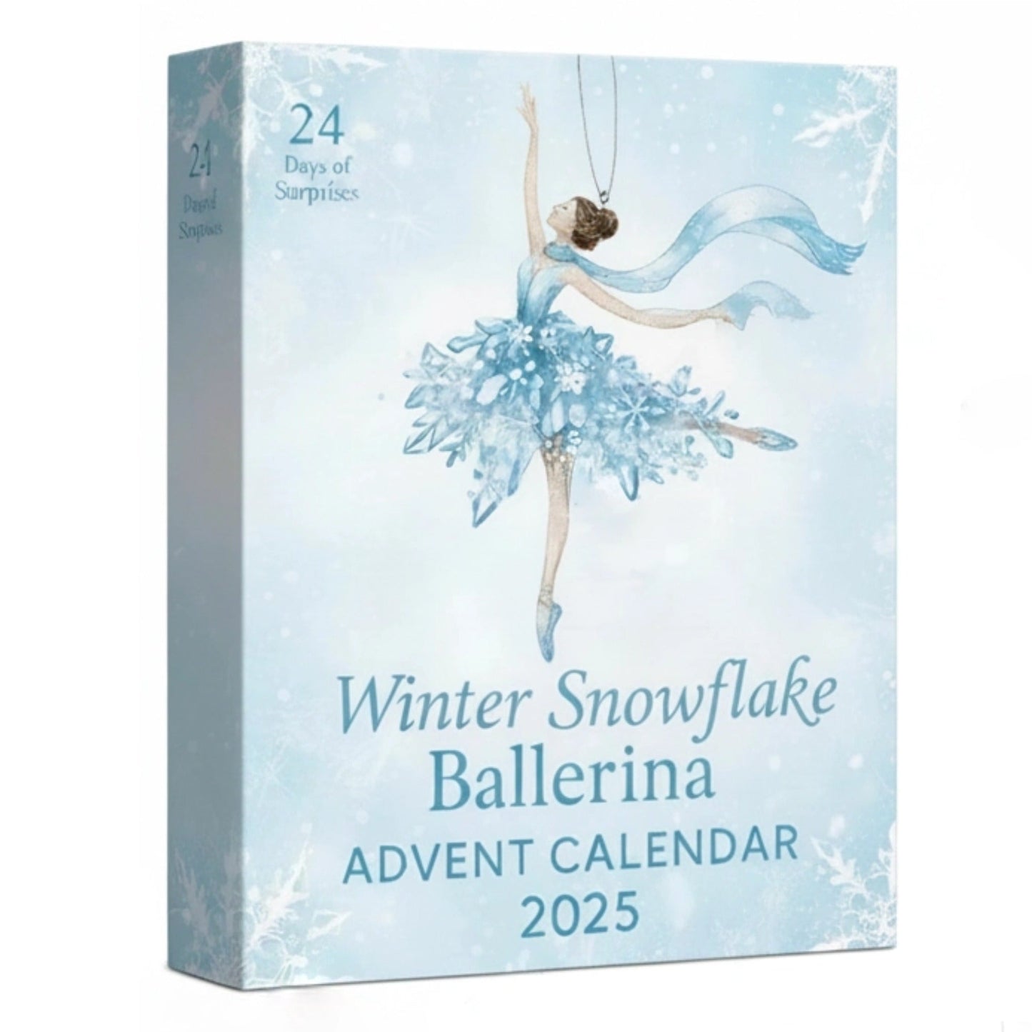 2025 Christmas Snowflake Ballerina Advent Calendar