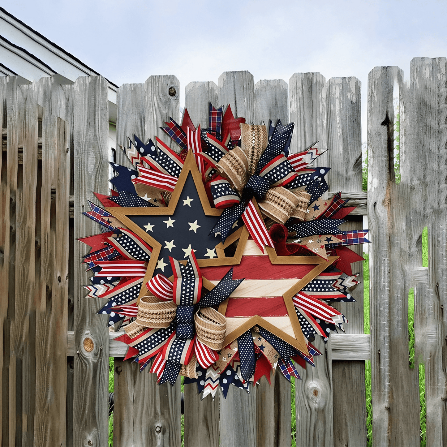 🔥 Flash Sale-60% Off 🗽This Wreath Wasn’t Made to Decorate — It Was Made to Remember