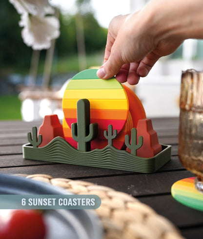 SUNDOWNER Coaster Set