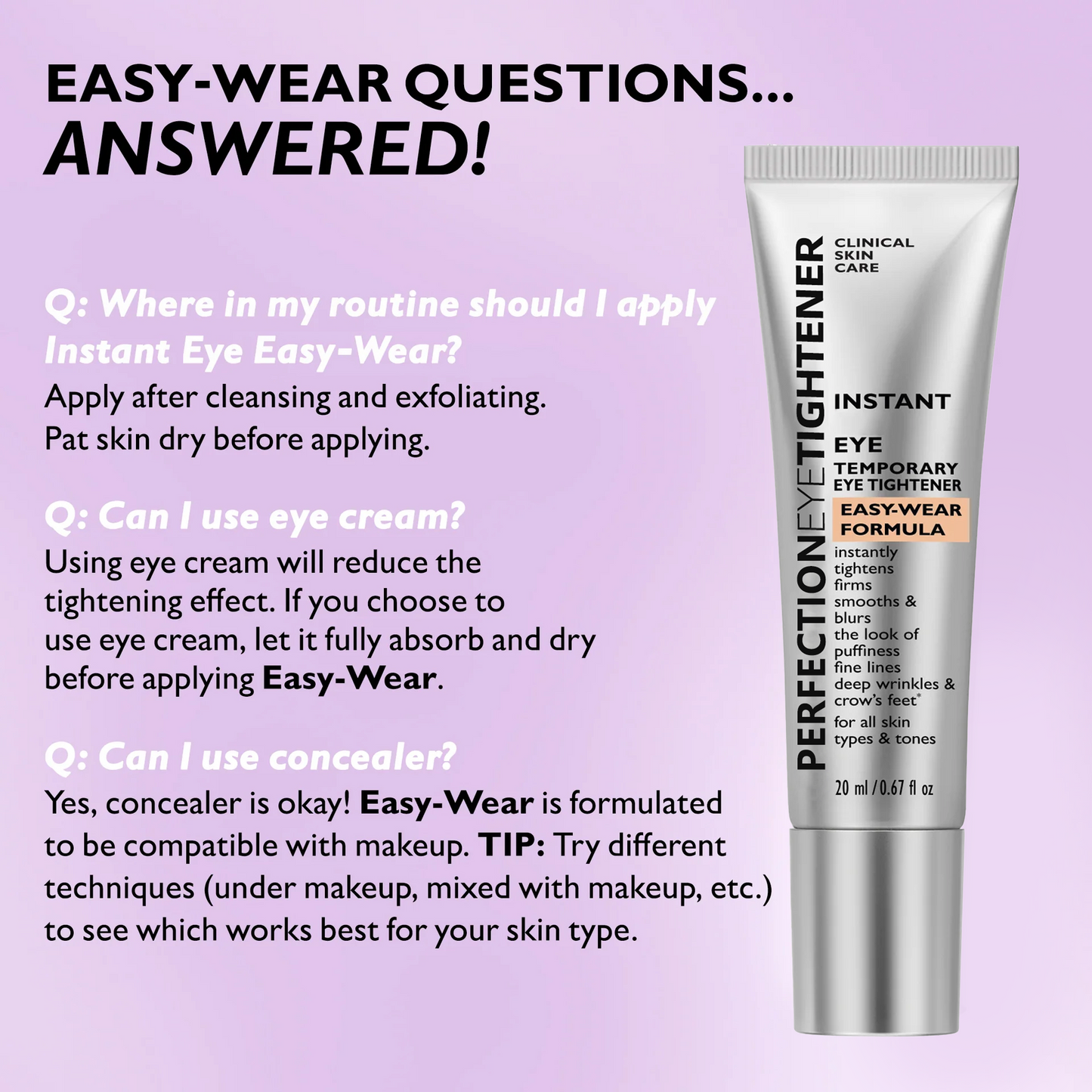Sale Happening Now:70%OFF🔥 Instant Eye Tightener Easy-Wear Formula With Brush Free!