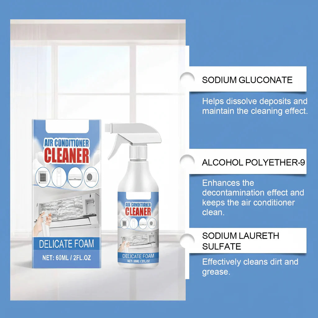 🔥Summer Sale is ON! Up to 60% OFF - 🏠 Super-Strength Air Conditioner Cleaner