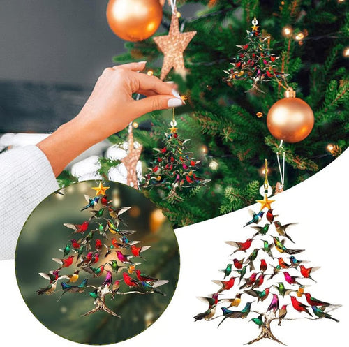 ✨🐦 Hummingbird Holiday Ornament – Nature’s Beauty in Your Home 🎄ROSOPLTM