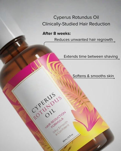 Cyperus Rotundus Oil for Natural Hair Reduction