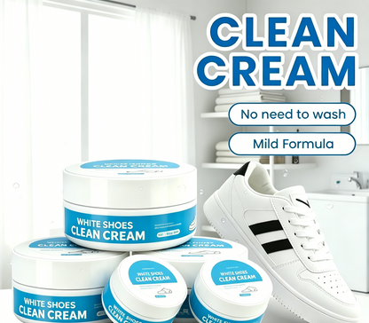 🧼✨ No-Wash Shoe & Leather Cleaner Cream Instantly Erase Stains! 🧽🔥
