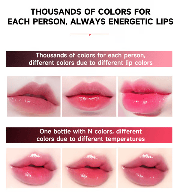 ? Experience Luxurious Lips - ✨Transferproof Color-Changing Lipstick?CrystalClear Color Alchemy ? Auto-Tints on Contact!