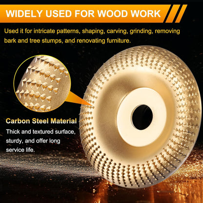 🎉Limited Edition $19.99, Only 100 Sets Left! 🛠️3PCS Wood Carving Disc Set
