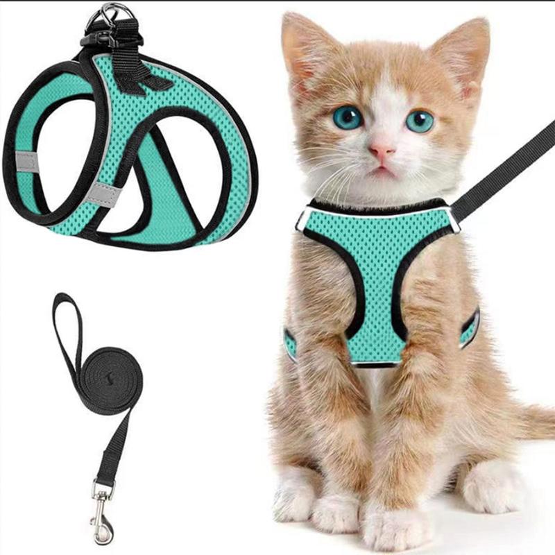 Adjustable Pet Harness & Leash Set