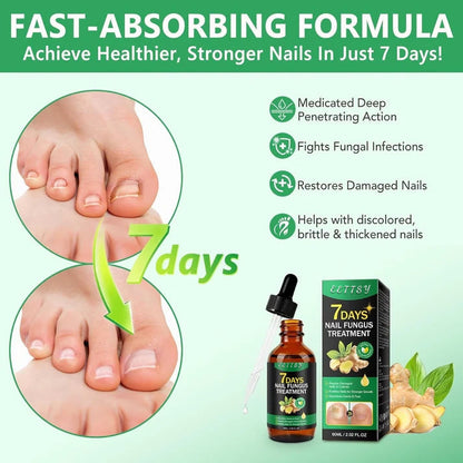 7 Day Nail Treatment Serum🍃Natural ingredients & Fast results