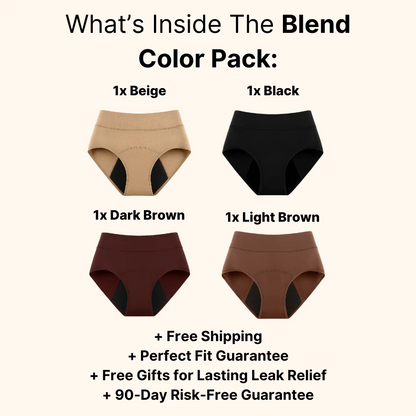🌸💖Last Day 50% OFF|OEOMON™  100% Leak-Proof Underwear 4-pack