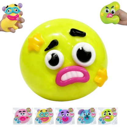Dog Face Swap Squishy Toy – Soft Moldable Slow Rise Stress Relief Fidget 🐶✨