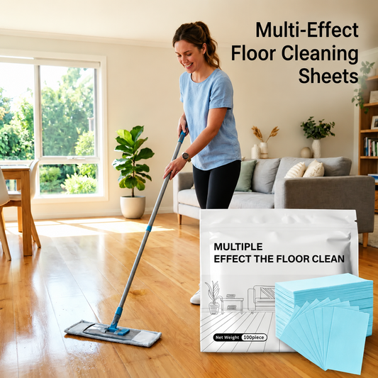 🧼100 Piece Floor Cleaning Tablets 💎 Multi-Surface Antibacterial Cleaner for Hardwood, Tile & Laminate