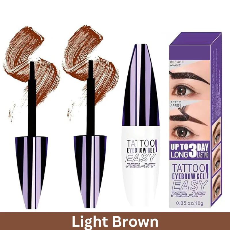 💜 Peel-Off Brow Gel | Buy 1 Get 1 FREE – BOGO Today Only