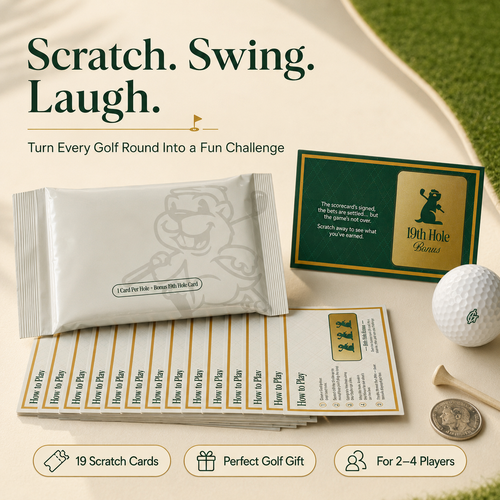 🏌️🎁Scratch & Swing Scratch Off Golf Card Game (3 PACK)
