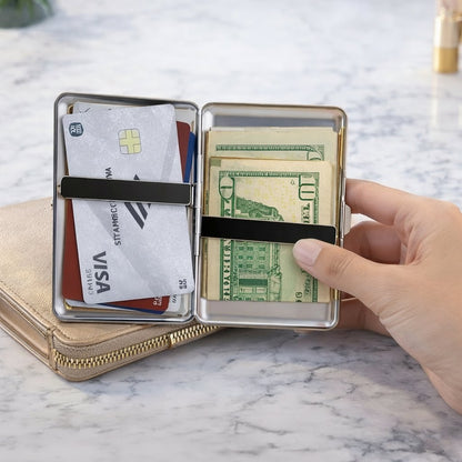 ✨Limited-Time Deal – Vintage Art Deco Card & Cash Case 💼
