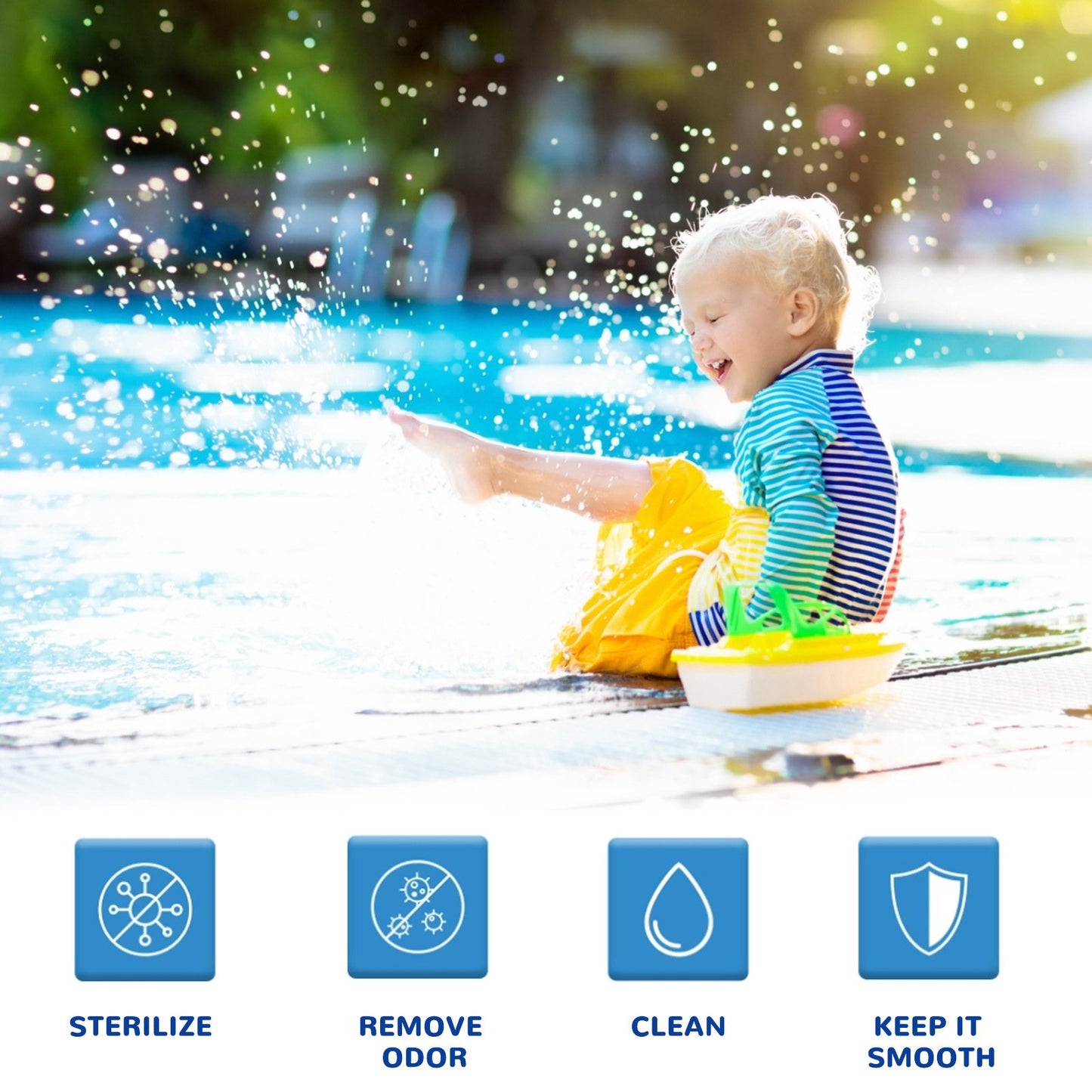 🏊‍♂️ Pool Cleaning Tablets for Crystal Clear Water – Drop, Dissolve, Dive In! 🌊✨