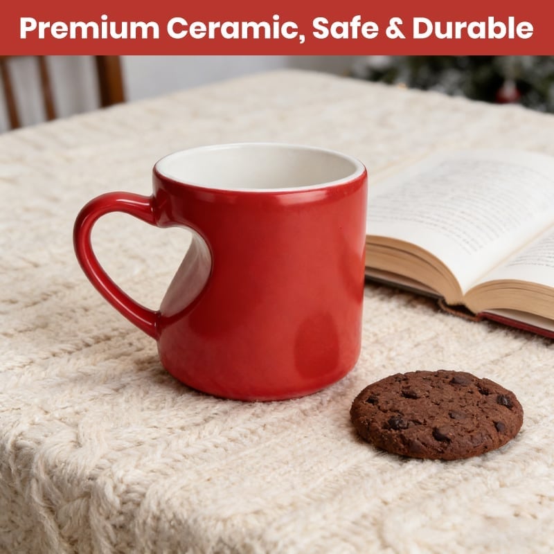 🔥Last Day 49% OFF ❤️Heart-shaped Color-changing Ceramic Mug
