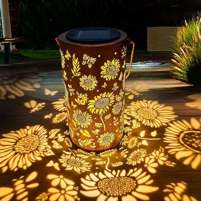 🔥Hot Sale 49% OFF🔥 -✨Colorful Sunflower Glow Solar Garden Lantern