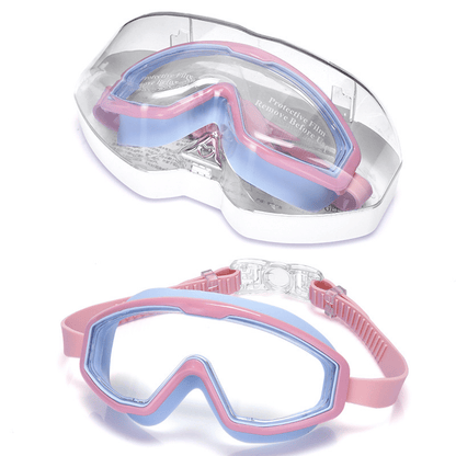 🏊‍♂️Last Day Buy 1 Get 1 Free-🔥Kids Swim Goggles for 3-15 UV Protection Anti-Fog High Definition Waterproof Adjustable Goggles
