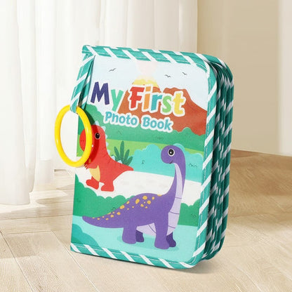 👶 My First Baby Photo Book with Safe Mirror