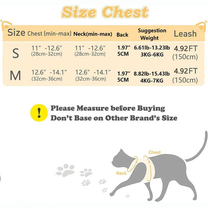 Adjustable Pet Harness & Leash Set