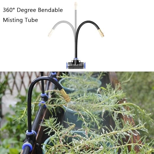 🔥 Last Day 50% OFF – 360° Curved Garden Automatic Irrigation System 🚿🌿