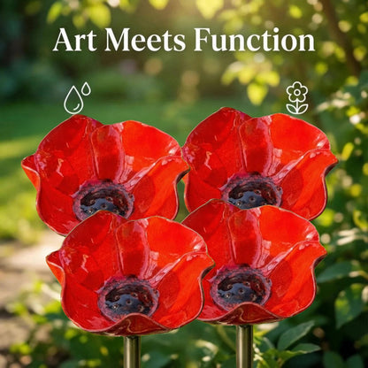 🔥2026 Mother's Day Gifts 50% Off🔥Handmade Metal Flower Garden Stake🐦