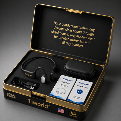 🔥 Final 2 Hours : Only Limited Stock Left🏆oeomon™ Bone Conduction Smart Hearing Headphones
