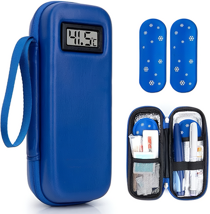 🔥Last Day of Promotion - 49% OFF🔥Insulin Cooler Travel Case with Temperature Display
