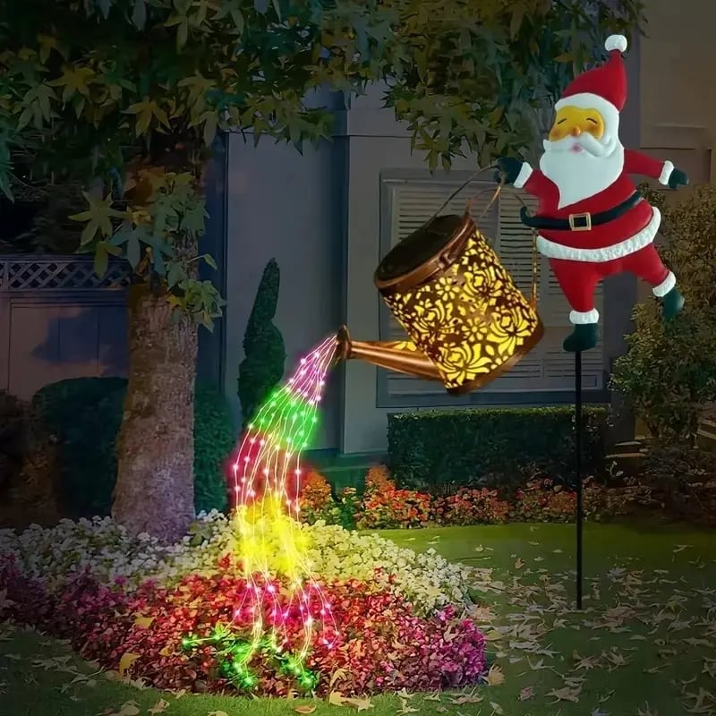 Santa Solar Kettle Lights