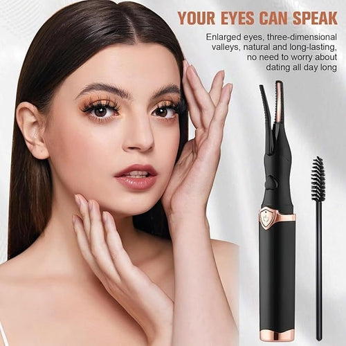 ?Electric Eyelash Curler for Instant Glam Blink & Dazzle! ️