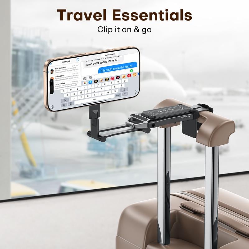 🔥Last Day 49% OFF🔥MagSafe-Compatible 4-in-1 Travel Tripod & Clamp Mount