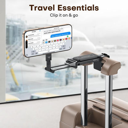 🔥Last Day 49% OFF🔥MagSafe-Compatible 4-in-1 Travel Tripod & Clamp Mount