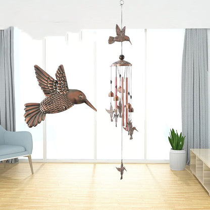 🎁 Pure Hand-made Copper Wind Chimes