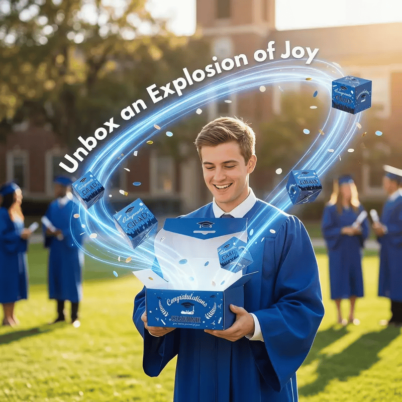 🎓 Make Their 2026 Graduation Unforgettable – The Ultimate Surprise Pop-Up Gift Box! 🎓
