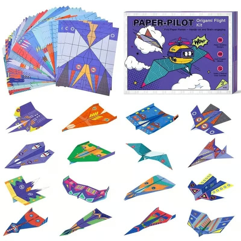 ✈️✨ DIY Paper Airplane Book
