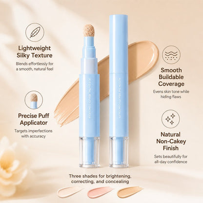 ✨LAST DAY BUY 1 GET 1 FREE✨Dual-Effect Concealer & Powder Foundation