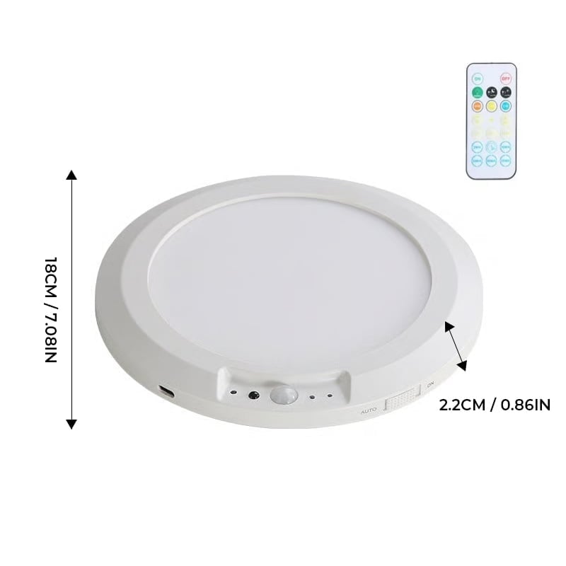 Three-color dimming + remote control